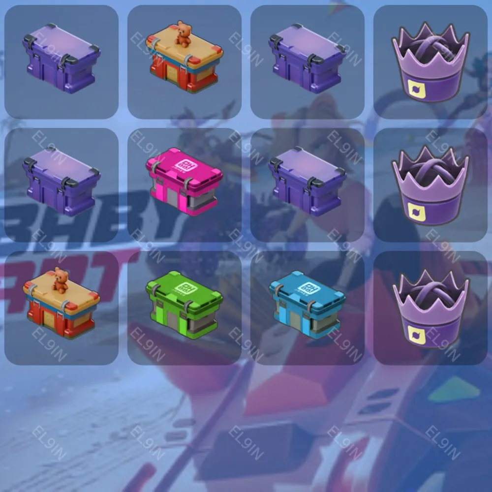Oh Baby! Kart Твич Дропсы 12 предметов +