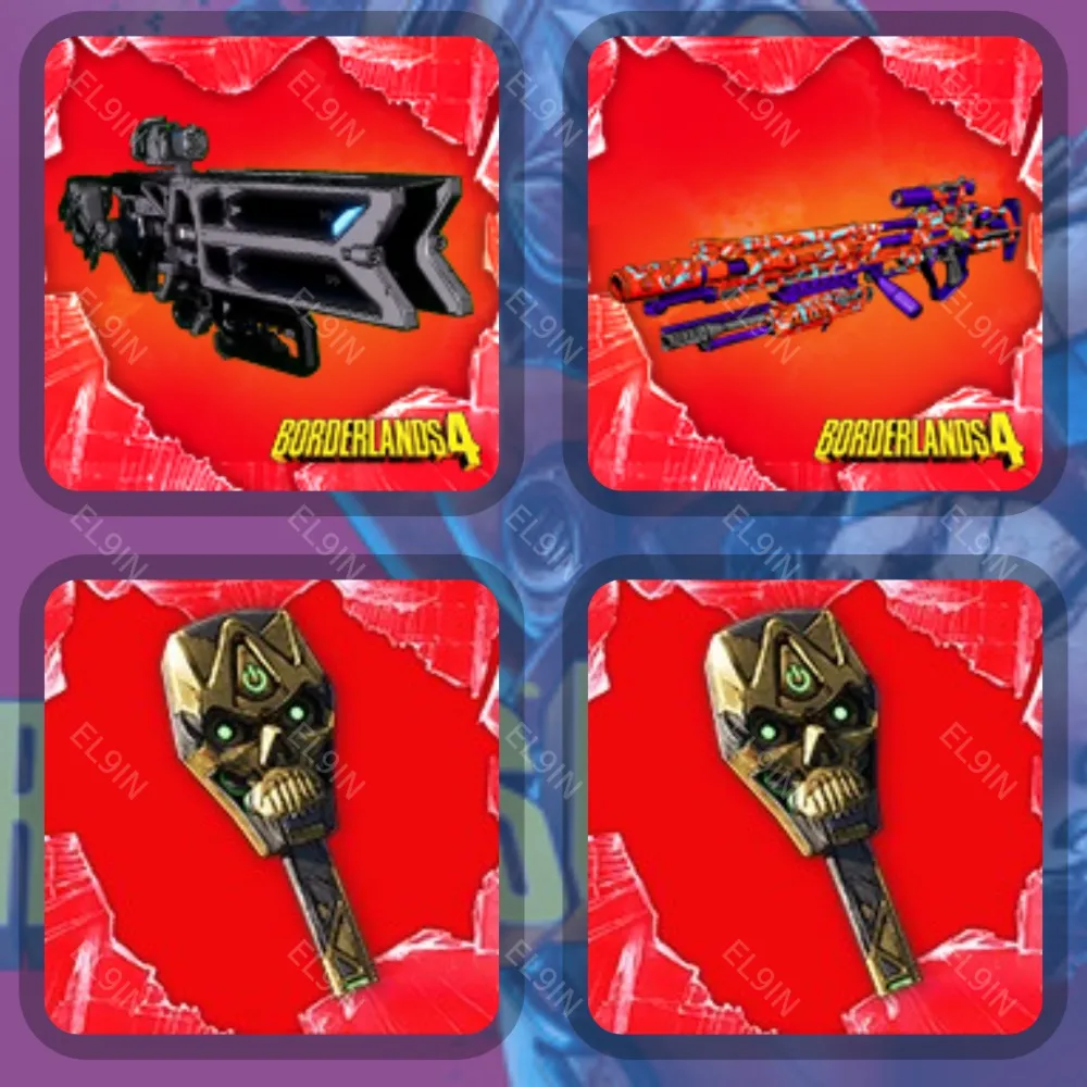 Borderlands 4 Твич Дропсы 4 предметов +