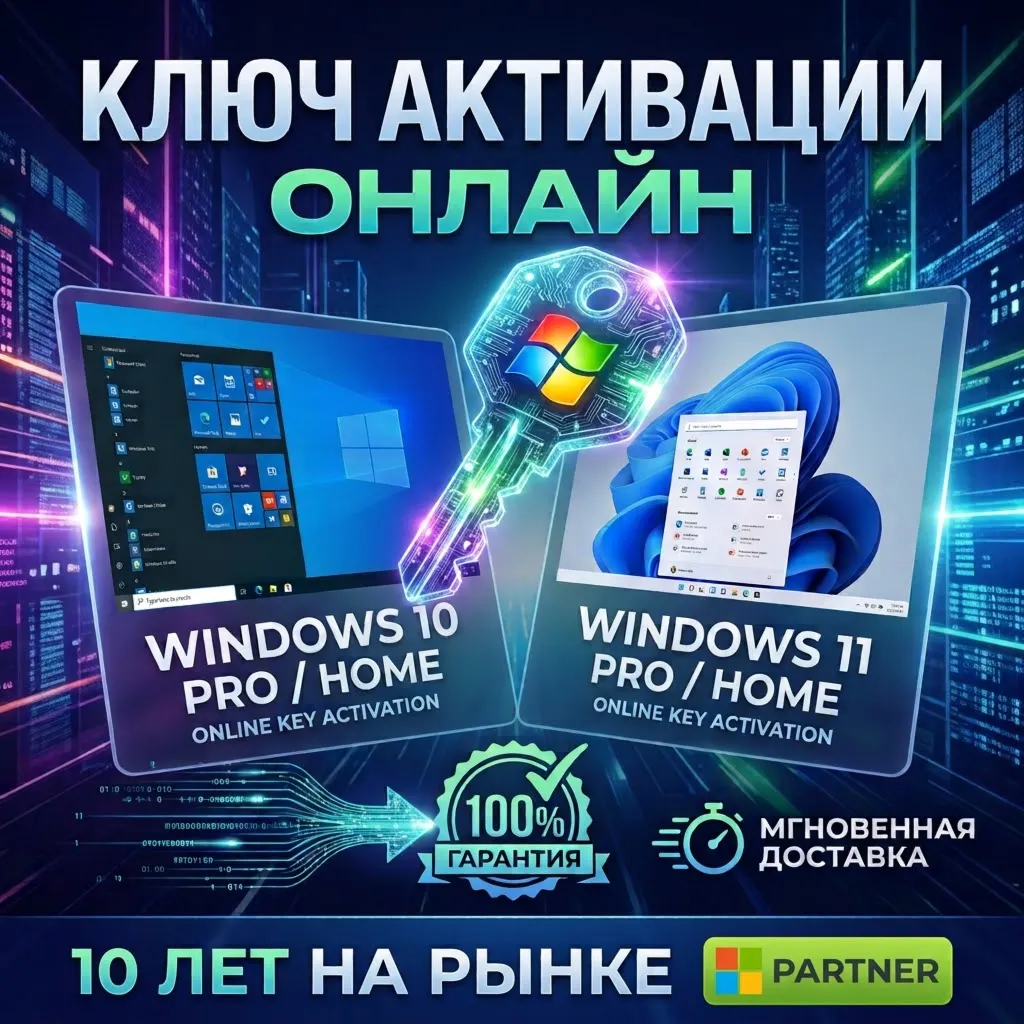 Windows 10/11 Retail Официальная лицензия