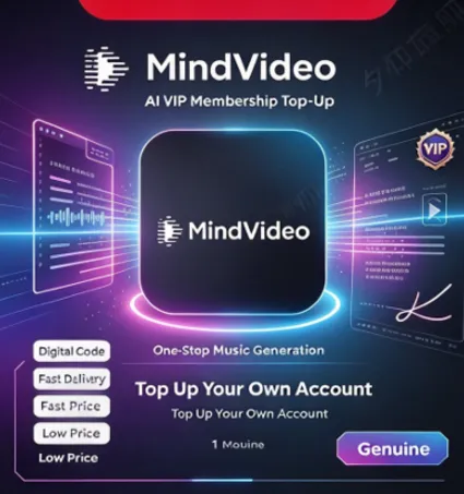 Пополнение VIP-подписки MindVideo AI | Универсальное решение для создания музыки | По