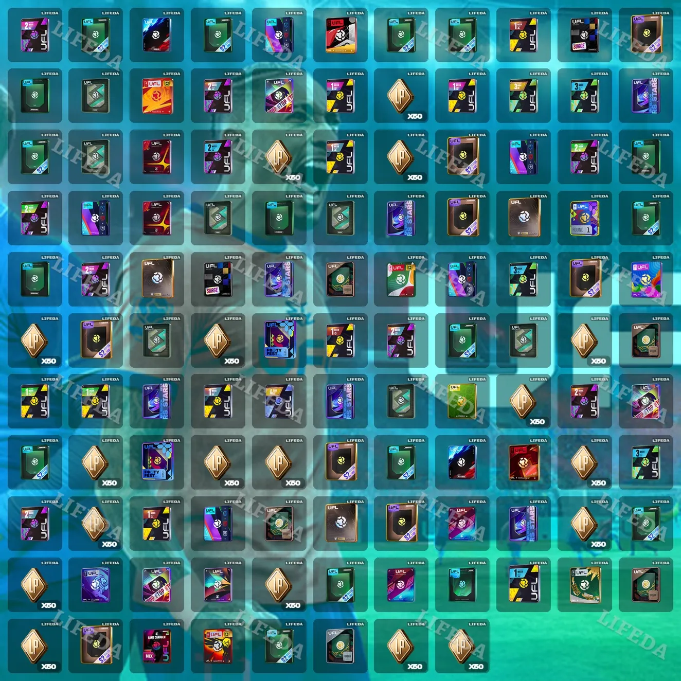 UFL ⚽️【TWITCH DROPS】🏆135+ REWARDS • SKINS • ITEMS