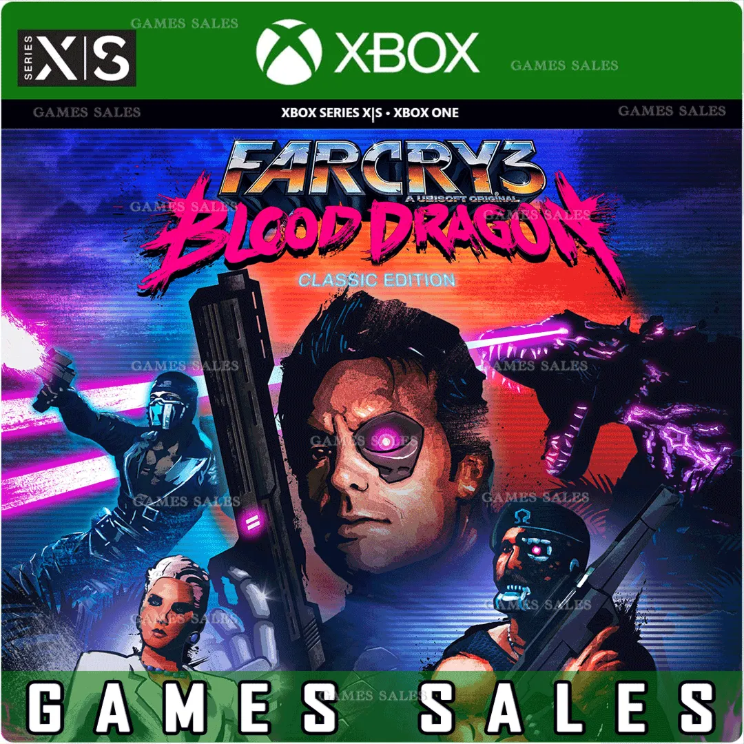 ️FAR CRY 3 BLOOD DRAGON CLASSIC EDITION ️XBOX КЛЮЧ