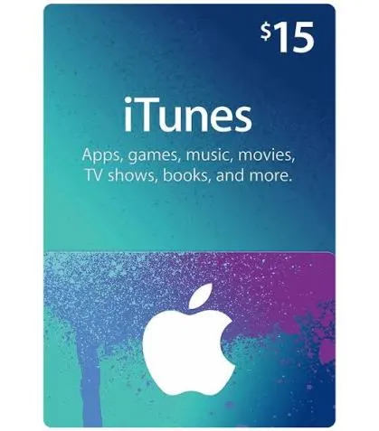 Apple iTunes Gift card $15 - USA - Instant Delivery