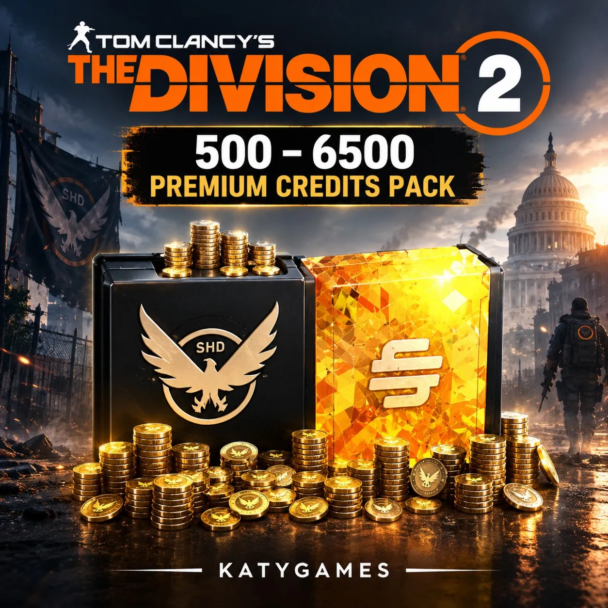 ⭐️ XBOX🔮 Tom Clancy's The Division® 2🔮⭐️ Credits ⭐️