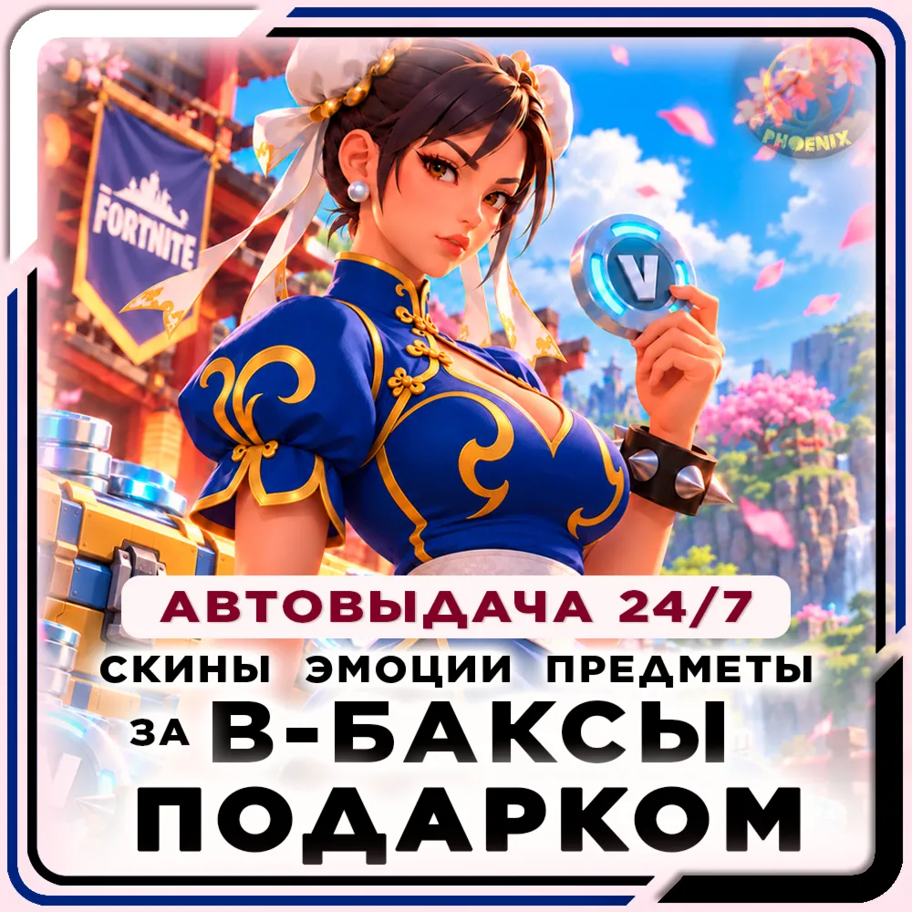 ⬛⬛ Fortnite Подарки 24/7 • Скины • Предметы • Эмоции