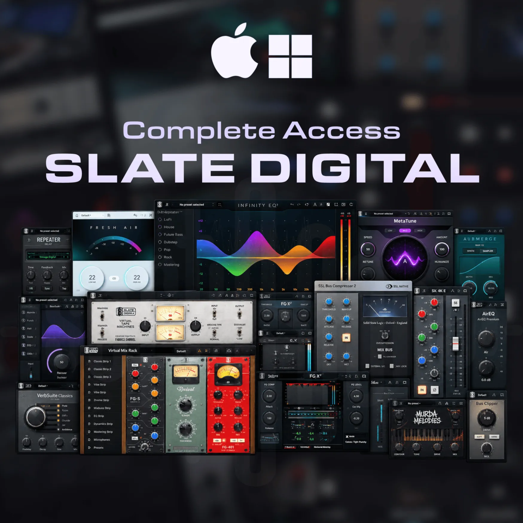 SSL + Slate Digital Complete Access – 3/6-Month Bundle