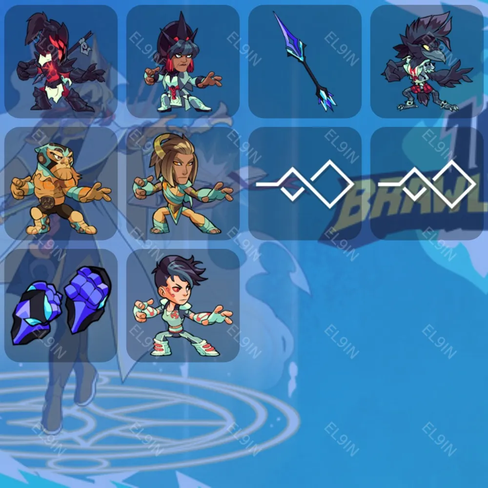 📈Brawlhalla🎖️Твич Дропсы📈10 предметов + 🎁