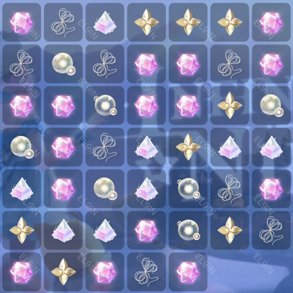 Infinity Nikki Твич Дропсы 47 предметов +