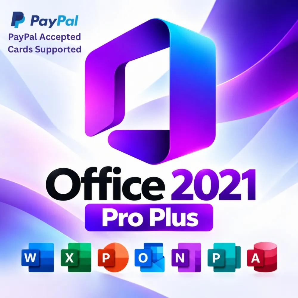 Ключ активации Office 2021 Pro Plus, пожизненная лицензия, мгновенная доставка.