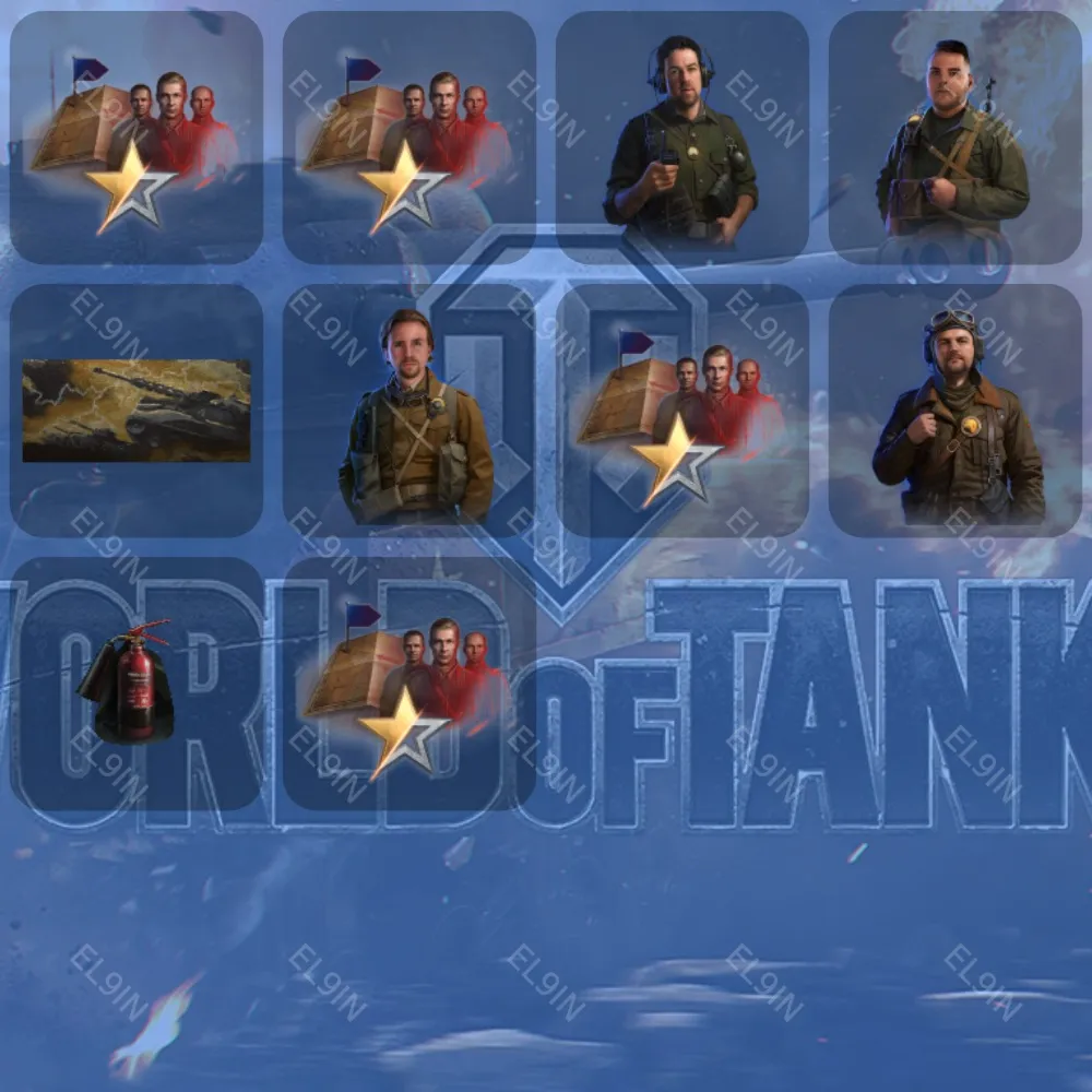 World of Tanks Твич Дропсы 10 предметов +