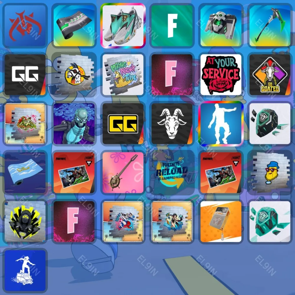 🚀Fortnite💡Twitch Drops⚡31 items + 🎁