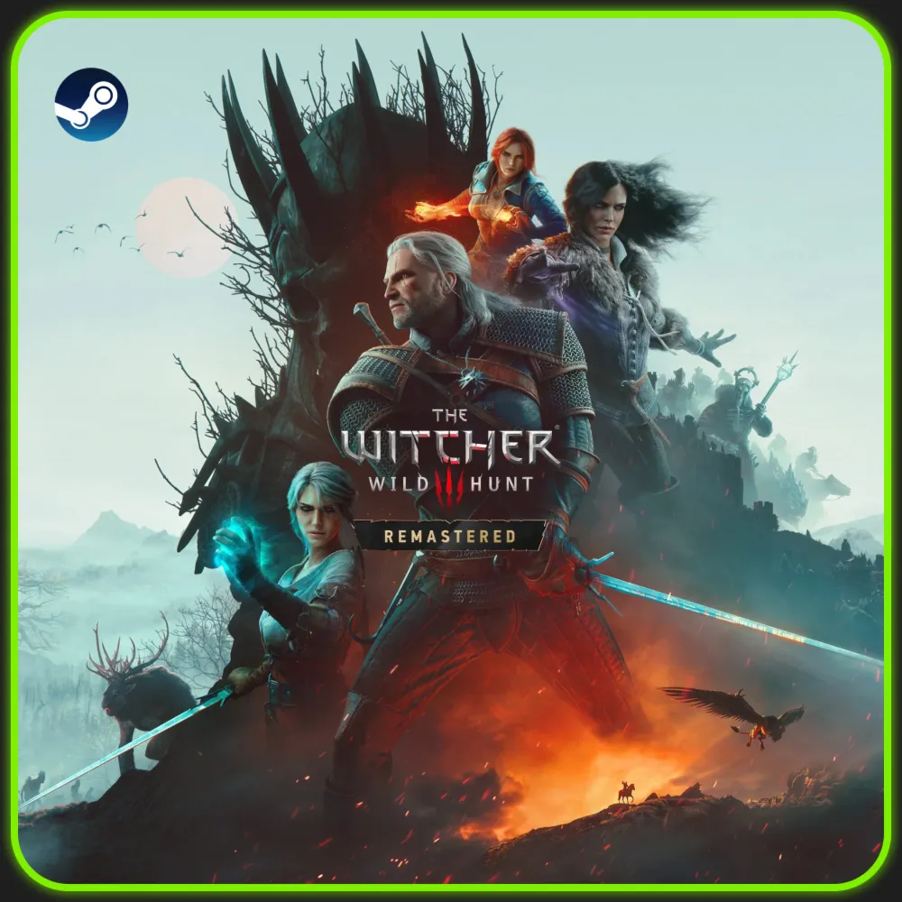 ⭐ THE WITCHER 3 REMASTERED + all DLC + COMPLETE EDITION ⭐❤️STEAM ACCOUNT❤️