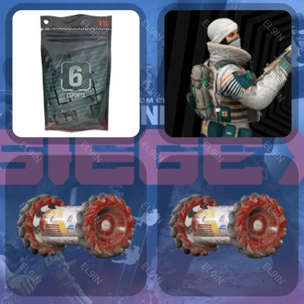 🌈Rainbow Six Siege🌟Твич Дропсы🚀4 предметов + 🎁