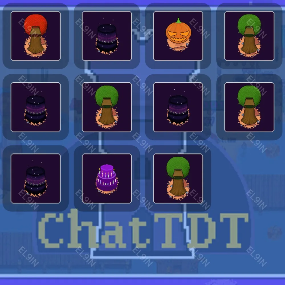 ⭐ChatTDT: Tower Defense Twitch🎲Twitch Drops🎶11 items + 🎁
