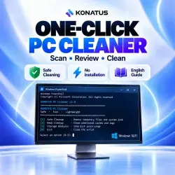 KONATUS очистка ПК для Windows 10 и 11