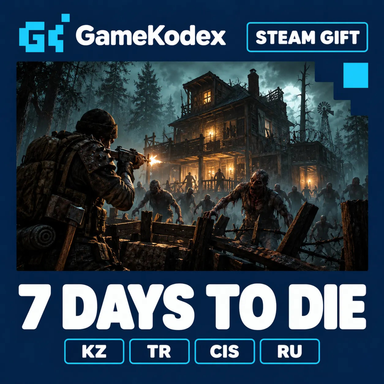 7 Days to Die — Steam Gift (KZ, TR, CIS, RU)