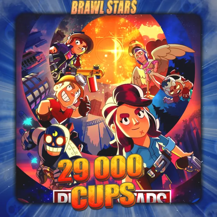 💎BRAWL STARS [ 29 thousand cups ] ✅️ Guarantee +🎁