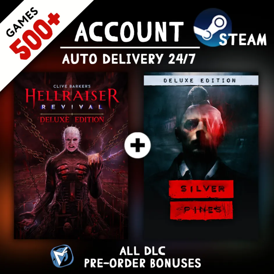 Clive Barker's Hellraiser: Revival Deluxe Edition + Silver Pines + 500 ИГР STEAM