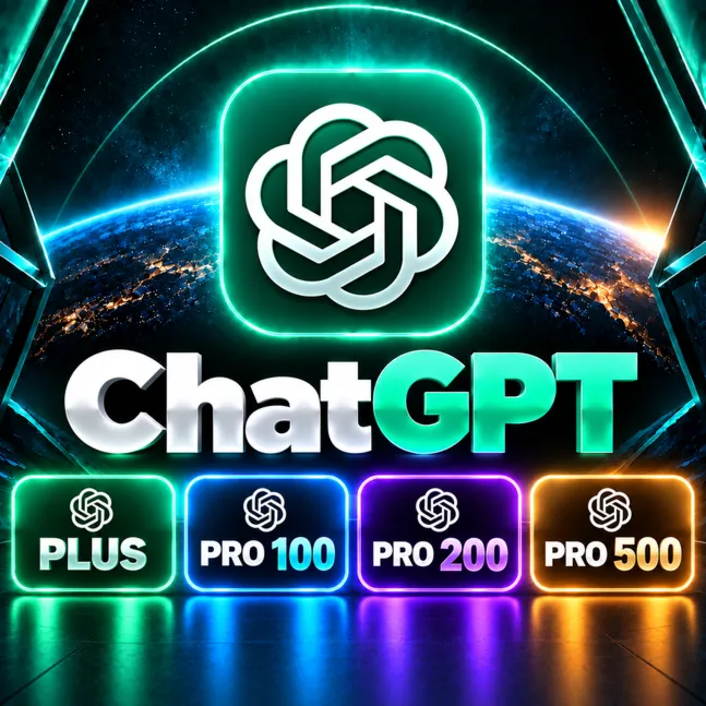 ChatGPT Plus • Pro 100 • Pro 200 • Pro 500 | GPT-6 &amp; Codex | FULL WARRANTY