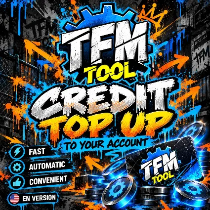 TFM Tool Pro — Пополнение кредитов на Ваш аккаунт