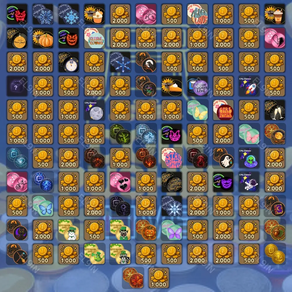 🌈Coin Pusher Live💥Twitch Drops💥123 items + 🎁