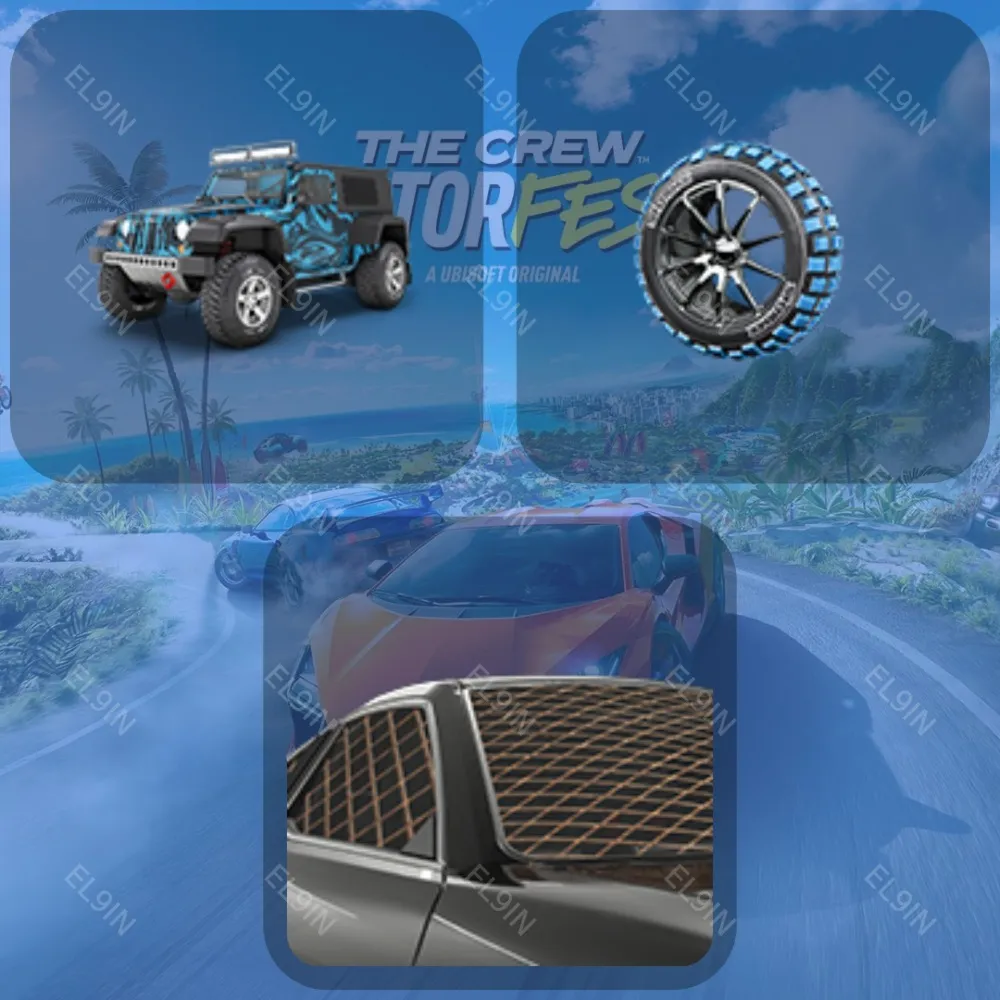 📈The Crew: Motorfest🏅Твич Дропсы🌈3 предметов + 🎁