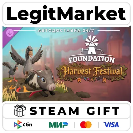 DLC Foundation: Harvest Festival / Steam АВТО / РУ + МИР