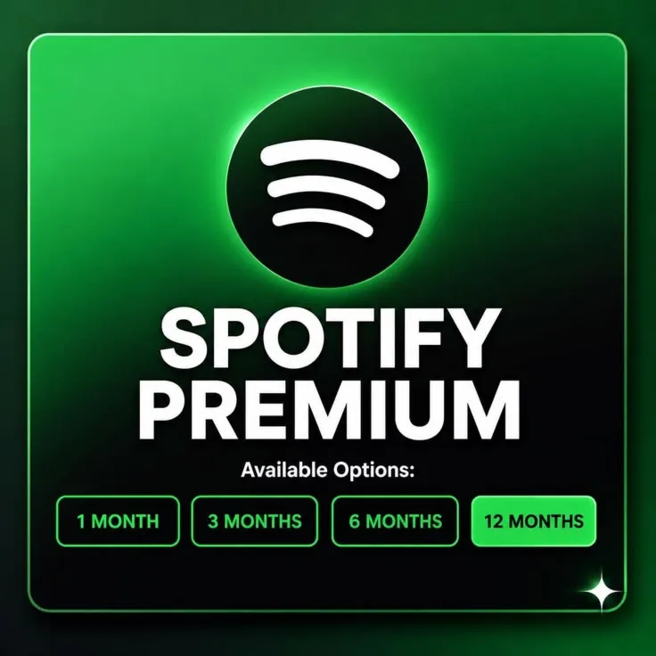 Spotify premium 12 months