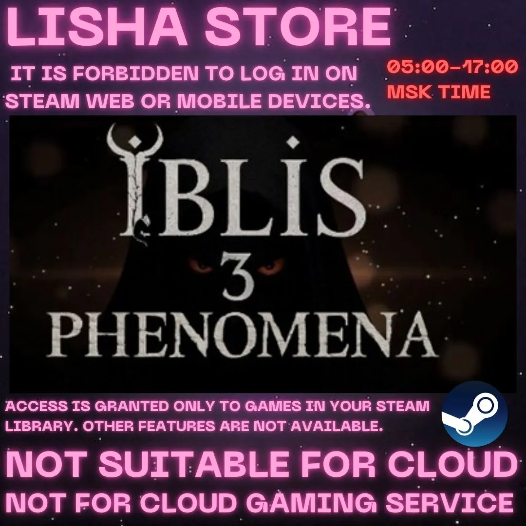 iblis3phenomena Steam Offline For 90 days