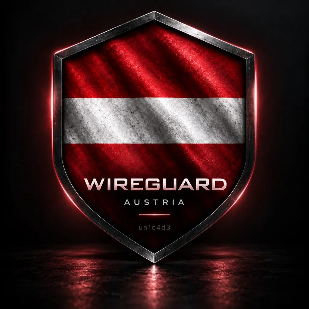 Австрия WIREGUARD VPN БЕЗ Лимитов ОТ 1 Месяца