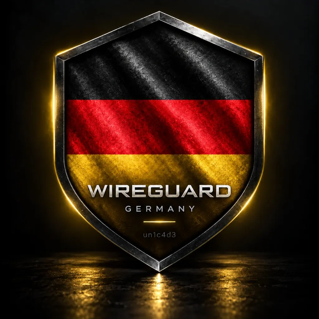 Германия WIREGUARD VPN БЕЗ Лимитов ОТ 1 Месяца