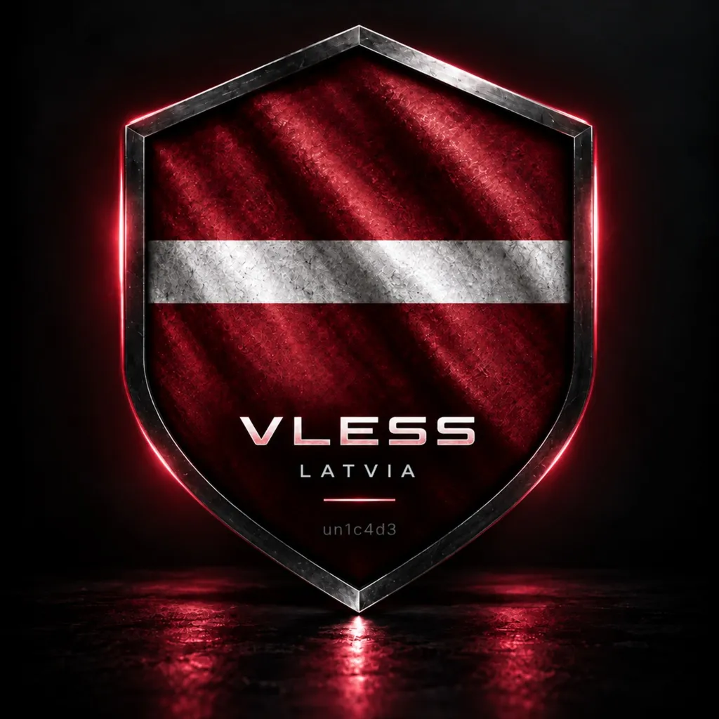 Латвия VLESS VPN Безлимит ОТ 1 Месяца