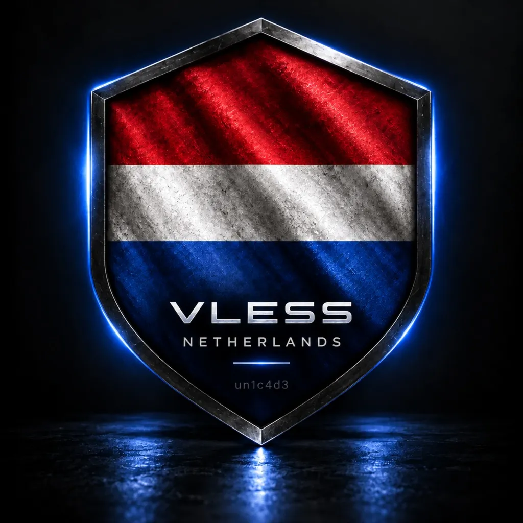 Нидерланды VLESS VPN Безлимит ОТ 1 Месяца