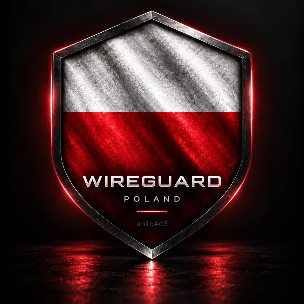 Польша WIREGUARD VPN БЕЗ Лимитов ОТ 1 Месяца