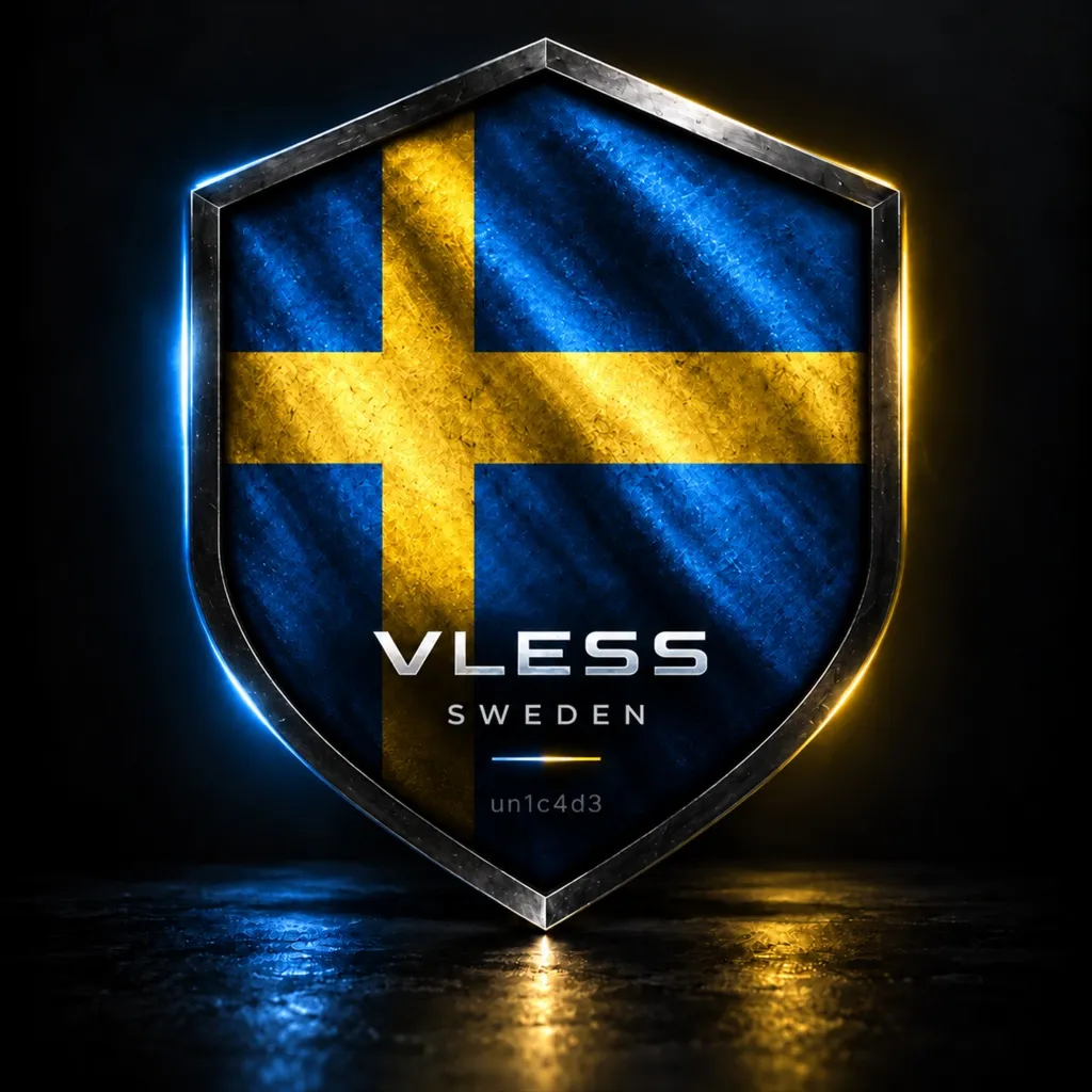 Швеция VLESS VPN Безлимит ОТ 1 Месяца