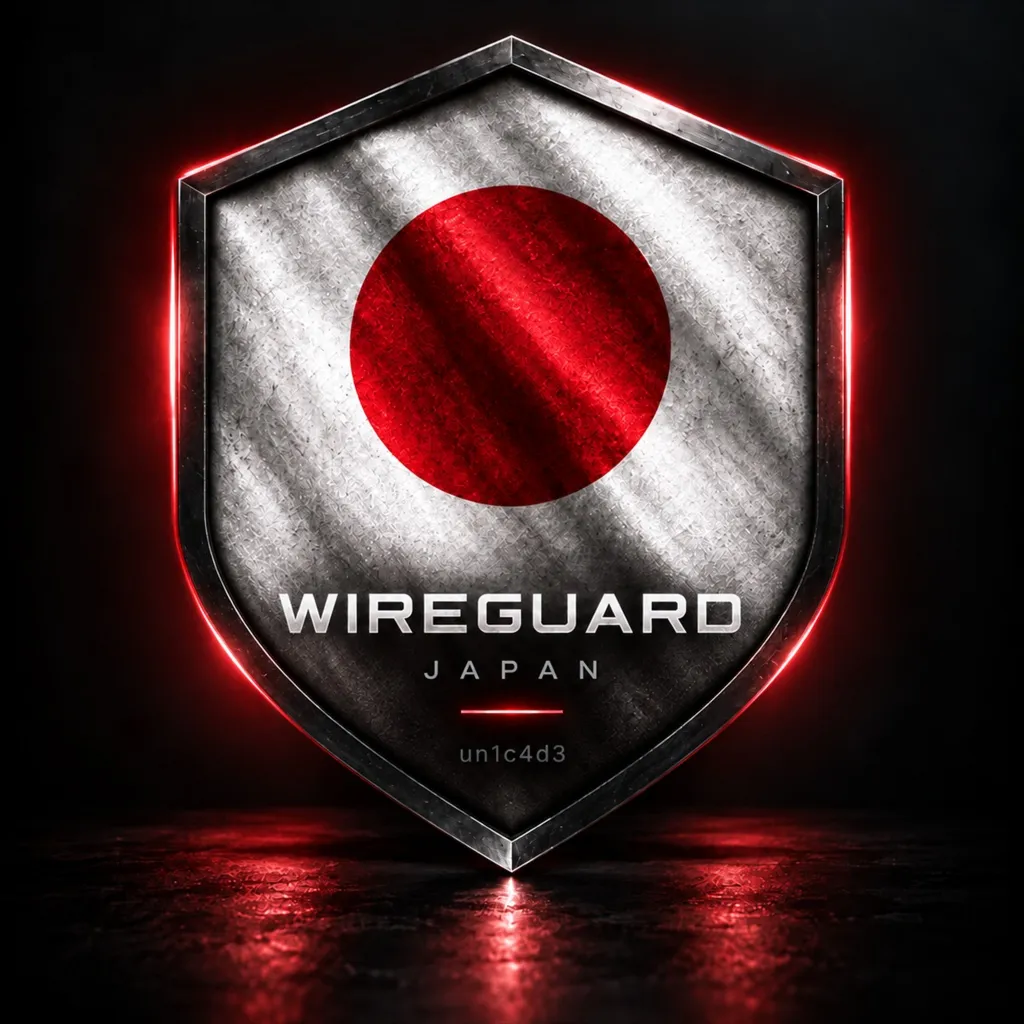 Япония WIREGUARD VPN БЕЗ Лимитов ОТ 1 Месяца