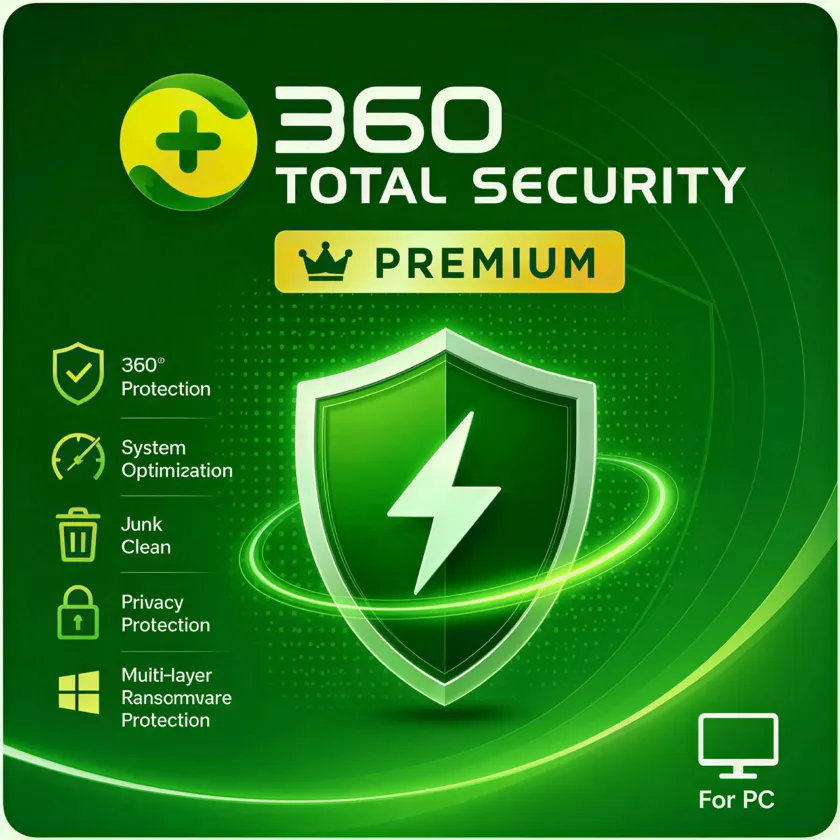 360 Total Security Premium 3 year / 1 PC (KEY)