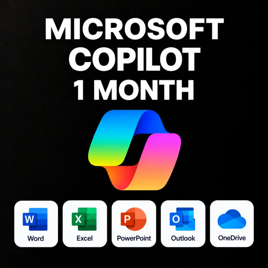 🔥 MICROSOFT COPILOT AI PRO + OFFICE 365 PREMIUM НА 1 МЕСЯЦ ✅