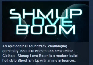Shmup Love Boom  STEAM KEY REGION FREE GLOBAL