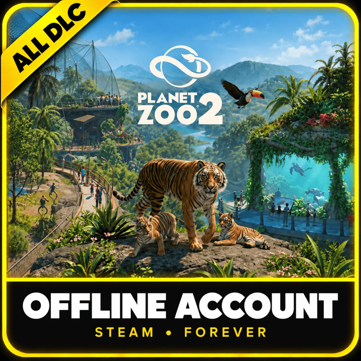 Planet Zoo 2: Deluxe Edition • Steam • Вcе Дополнения
