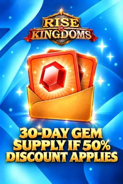 ПОСТАВКА САМОЦВЕТОВ НА 30ДНЕЙ (ЕСЛИ ЕСТЬ СКИДКА 50) RISE OF KINGDOMS БЫСТРАЯ ПОКУПКА