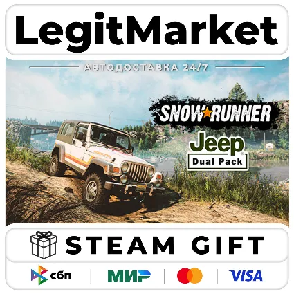 DLC SnowRunner - Jeep Dual Pack / Steam АВТО / МИР