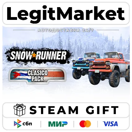 DLC SnowRunner - Clasico Pack / Steam АВТО / МИР