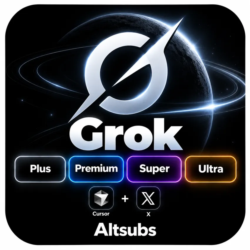 xAI Grok Plus, Premium, Super, Ultra 1-12М (Cursor, X Premium) | ПОЛНАЯ ГАРАНТИЯ