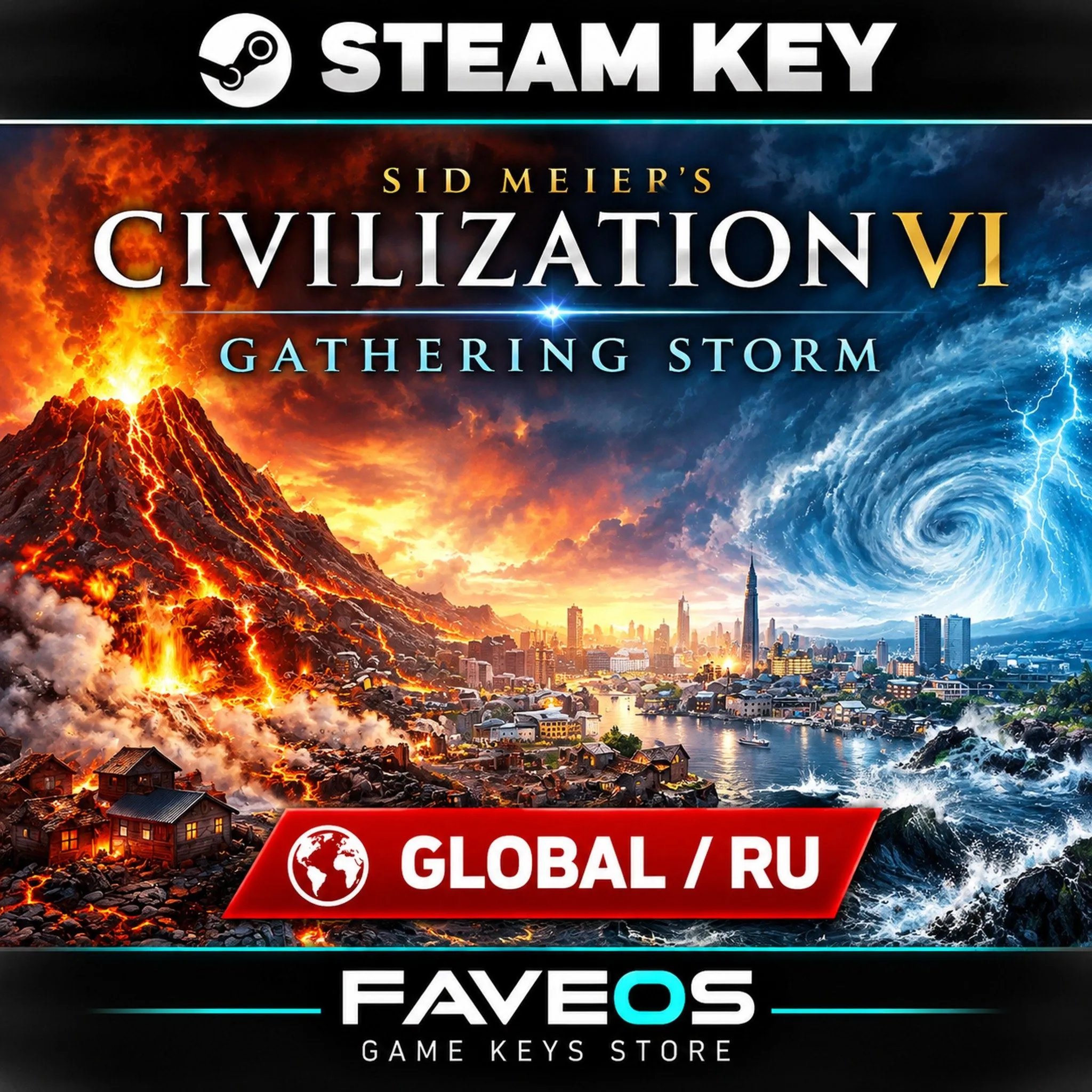 Sid Meier's Civilization VI: Gathering Storm DLC RU