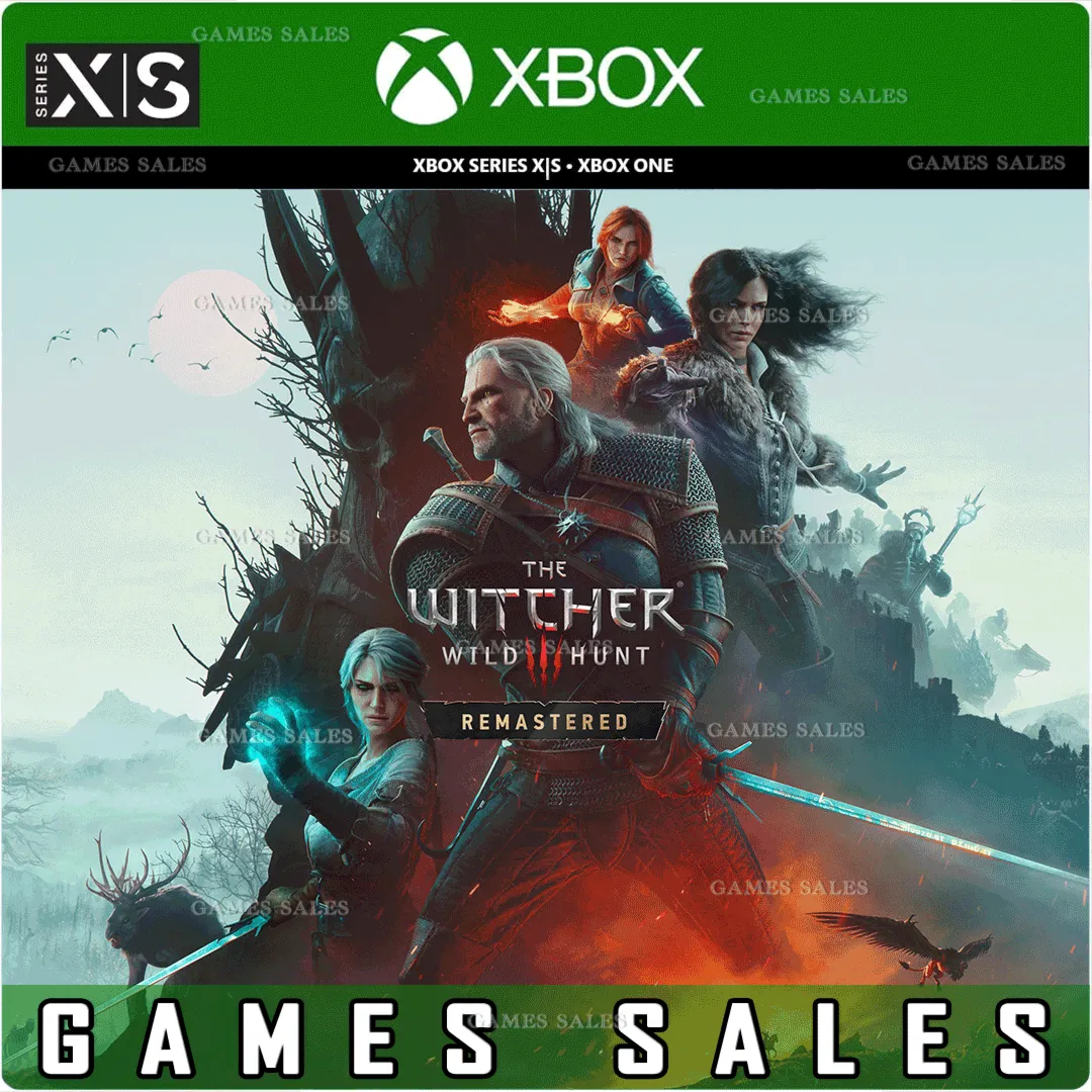 ✅❤️THE WITCHER 3: WILD HUNT – REMASTERED❤️XBOX🔑КЛЮЧ