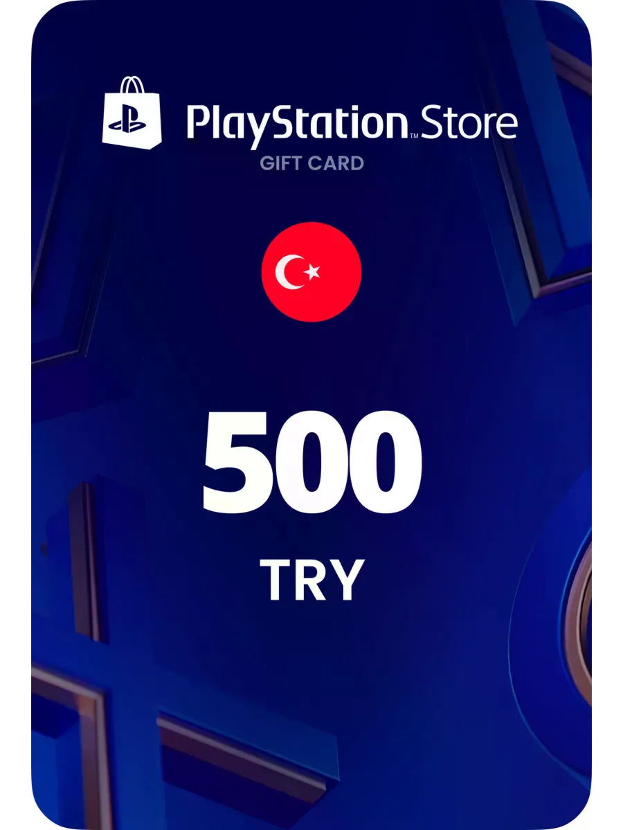 Карта оплаты Playstation 500 TRY (Турция)