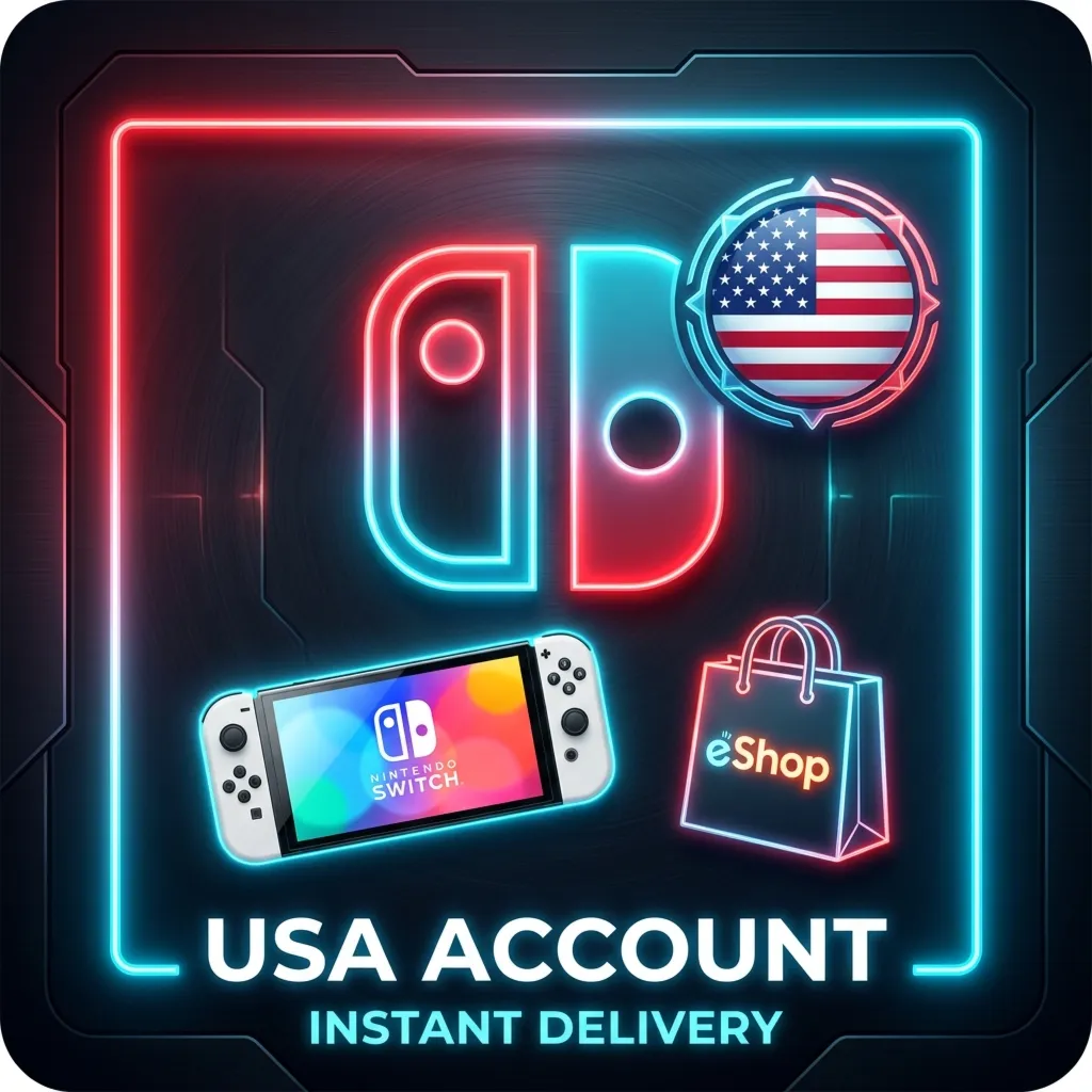 Nintendo Switch Аккаунт [США USA] • eShop • Чистый + Родная Почта