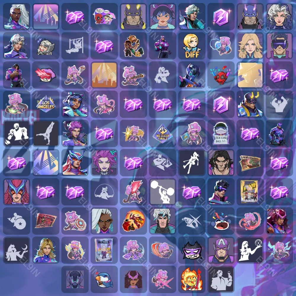 🏅Marvel Rivals⭐Твич Дропсы🔥96 предметов + 🎁