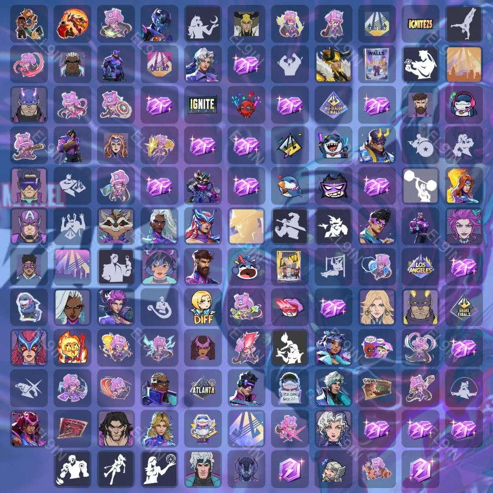 🎮Marvel Rivals💫Твич Дропсы💥130 предметов + 🎁
